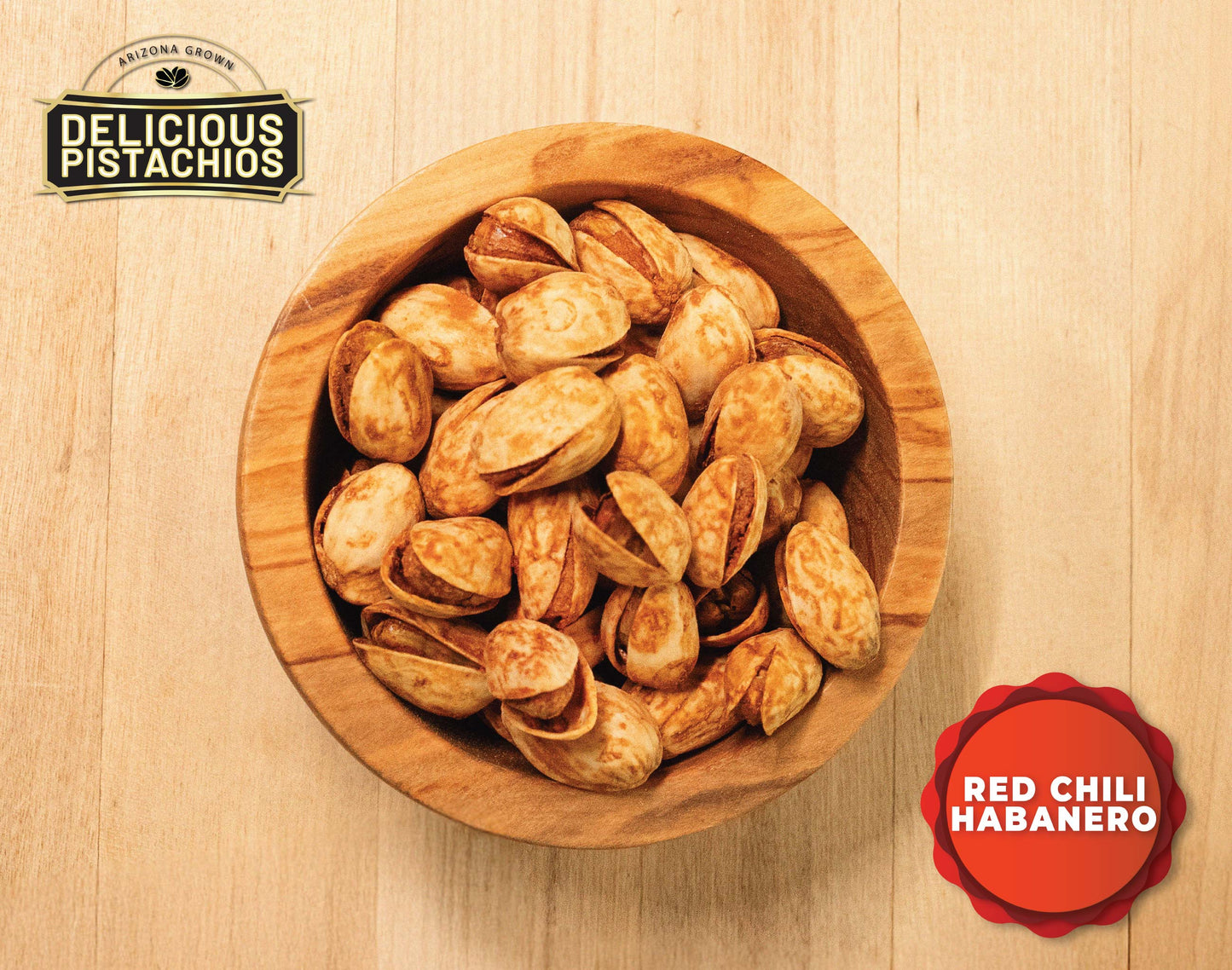 Pistachios Red Chili Habanero (Inshell)